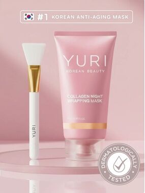 NIB YURI Korean Beauty Collagen Night Wrapping Mask | Bundle & Save